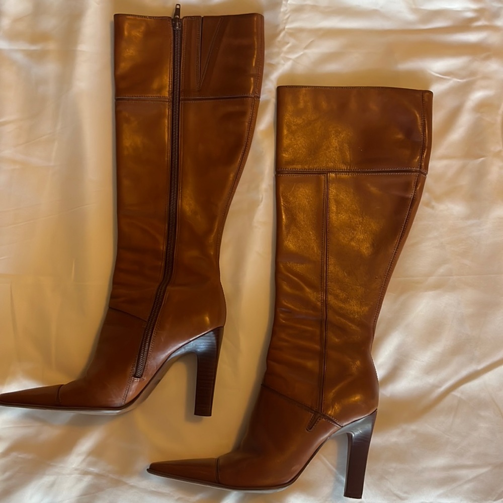 vintage knee high Aldo leather boots